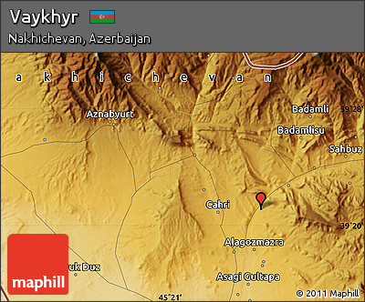 Physical Map of Vaykhyr