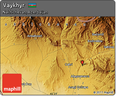 Physical Map of Vaykhyr