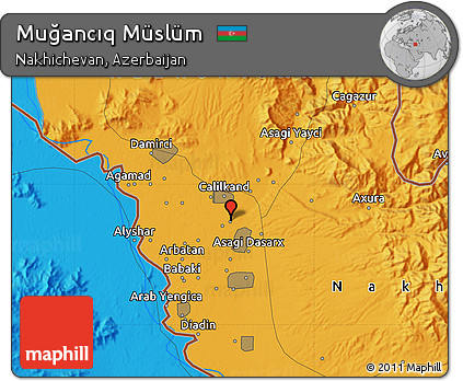 Political Map of Muğancıq Müslüm