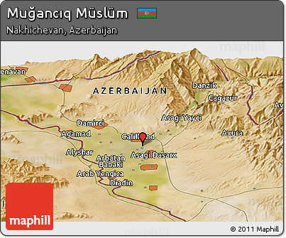 Satellite Panoramic Map of Muğancıq Müslüm