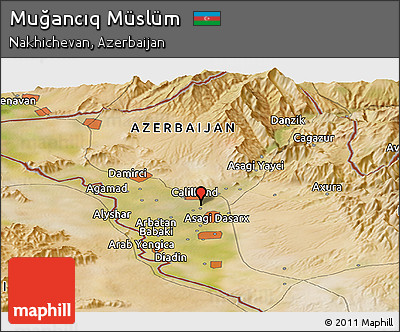 Satellite Panoramic Map of Muğancıq Müslüm