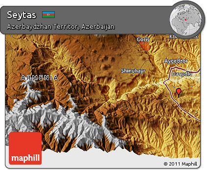 Physical 3D Map of Seytas