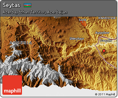 Physical 3D Map of Seytas