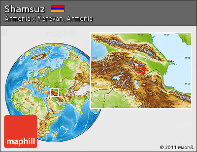 Physical Location Map of Shamsuz