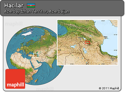Satellite Location Map of Hacılar