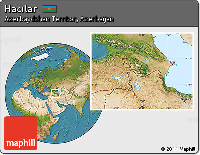 Satellite Location Map of Hacılar