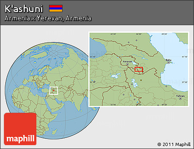 Savanna Style Location Map of K'ashuni