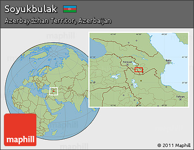 Savanna Style Location Map of Soyukbulak