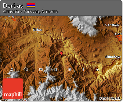 Physical Map of Darbas