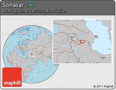 Gray Location Map of Sonasar