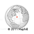 Outline Map of the Area around 39° 30' 19" N, 47° 31' 29" W, rectangular outline