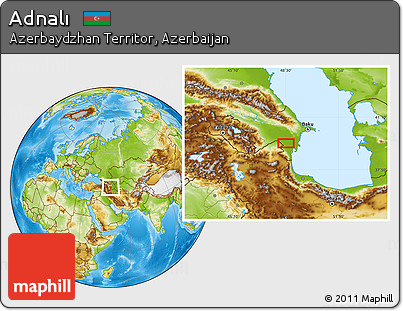 Physical Location Map of Adnalı