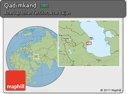 Savanna Style Location Map of Qadimkǝnd
