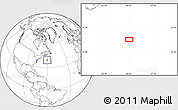 Blank Location Map of the area around 39° 30' 19" N, 60° 16' 29" W