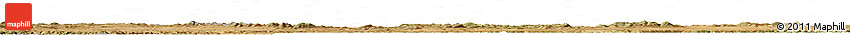 Satellite Horizon Map of Cáceres