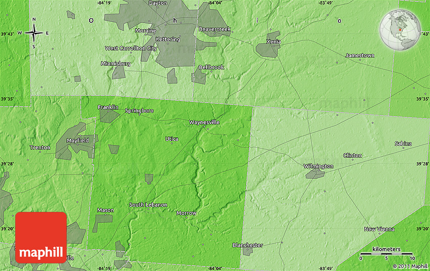 Political Map of Moraine