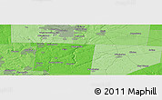 Political Panoramic Map of the area around 39° 30' 19" N, 84° 4' 29" W