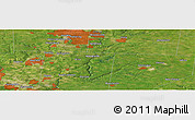 Satellite Panoramic Map of the area around 39° 30' 19" N, 84° 4' 29" W