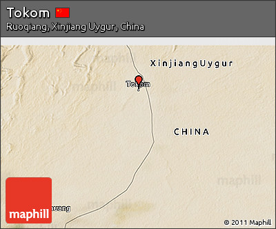 Satellite 3D Map of Tokom