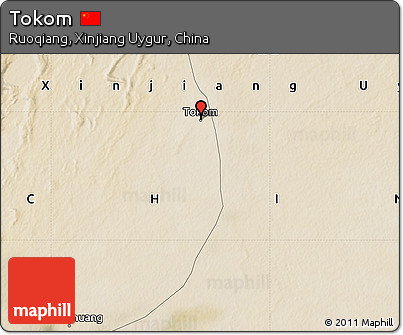 Satellite Map of Tokom