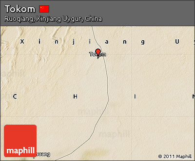 Satellite Map of Tokom