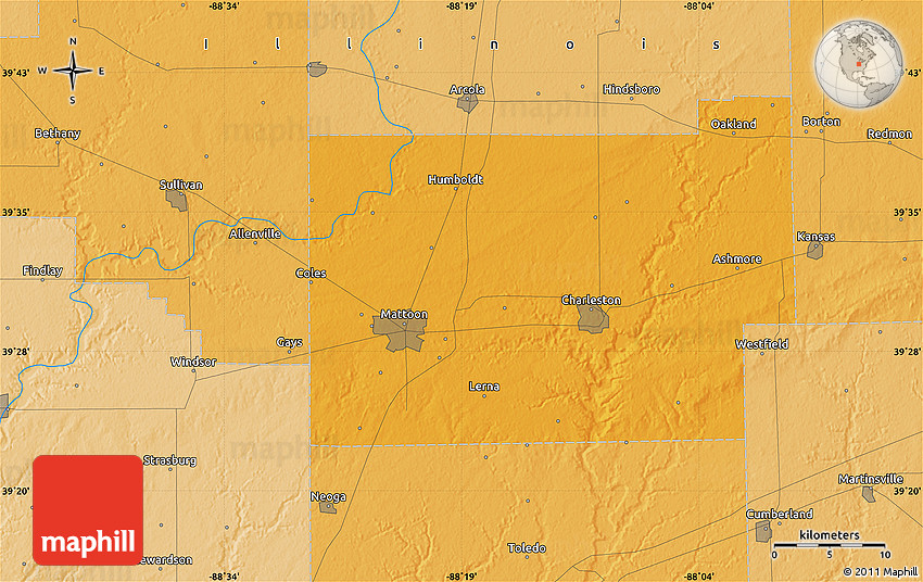 Political Map of Lovington