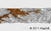 Physical Panoramic Map of the area around 39° 57' 6" N, 106° 10' 30" W