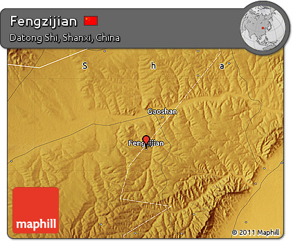 Physical Map of Fengzijian