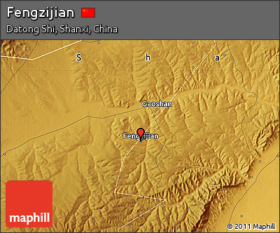 Physical Map of Fengzijian