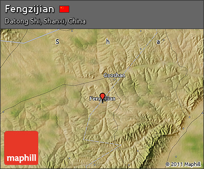 Satellite Map of Fengzijian