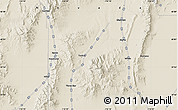 Shaded Relief Map of the area around 39° 57' 6" N, 116° 22' 30" W