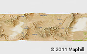 Satellite Panoramic Map of the area around 39° 57' 6" N, 116° 22' 30" W