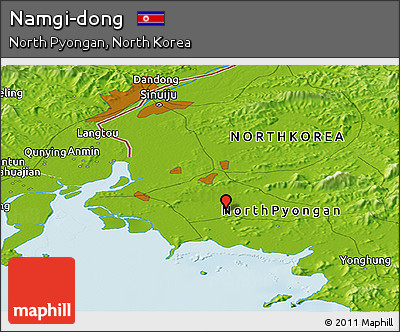 Physical Panoramic Map of Namgi-dong