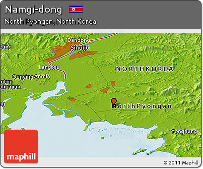Physical Panoramic Map of Namgi-dong