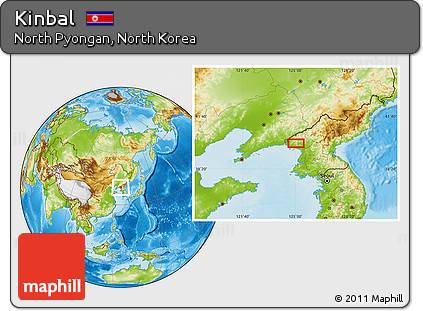 Physical Location Map of Kinbal