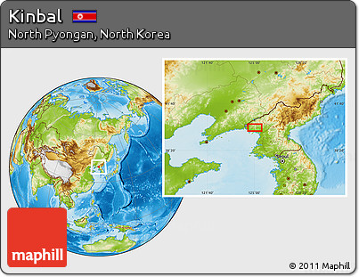 Physical Location Map of Kinbal