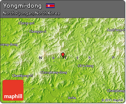 Physical Map of Yongmi-dong