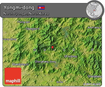 Satellite Map of Yongmi-dong