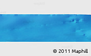 Shaded Relief Panoramic Map of the area around 39° 57' 6" N, 130° 49' 29" W