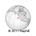 Outline Map of the Area around 39° 57' 6" N, 131° 40' 30" W, rectangular outline