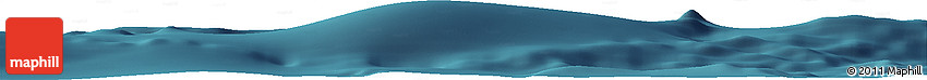 Satellite Horizon Map of the Area around 39° 57' 6" N, 134° 13' 29" W
