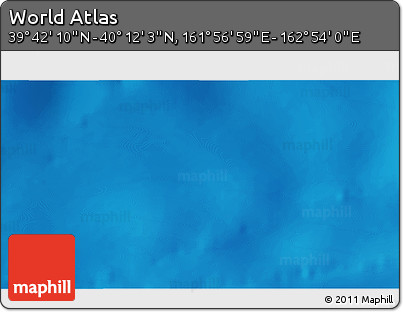 Physical 3D Map of the Area around 39° 57' 6" N, 162° 25' 30" E