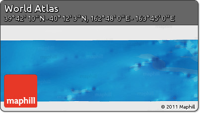 Physical Panoramic Map of the Area around 39° 57' 6" N, 163° 16' 30" E
