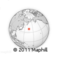 Outline Map of the Area around 39° 57' 6" N, 165° 49' 29" E, rectangular outline