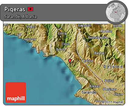 Satellite 3D Map of Piqeras