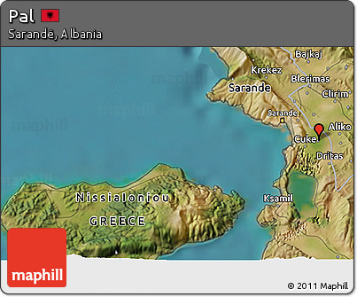 Satellite 3D Map of Pal