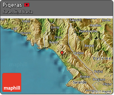 Satellite 3D Map of Piqeras