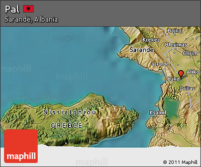 Satellite 3D Map of Pal