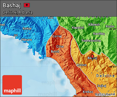 Political Map of Bashaj