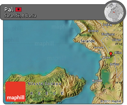 Satellite Map of Pal